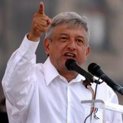 El Lic. Andrés Manuel López Obrador Presidente Legítimo de México en su gira por Chihuahua