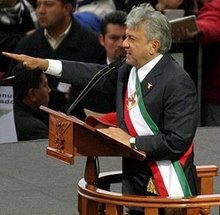 El Lic. Andrés Manuel López Obrador estará hoy martes en la Cámara de Diputados
